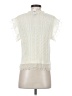 Self Contrast 100% Polyester Ivory Sleeveless Blouse Size S - photo 2