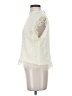 Self Contrast 100% Polyester Ivory Sleeveless Blouse Size S - photo 5