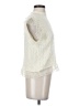 Self Contrast 100% Polyester Ivory Sleeveless Blouse Size S - photo 4