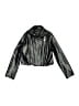 2hip Metallic Black Jacket Size 8 - photo 1