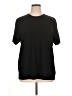 George Solid Black Short Sleeve T-Shirt Size XL - photo 1