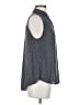 BP. 100% Rayon Gray Sleeveless Button-Down Shirt Size S - photo 4