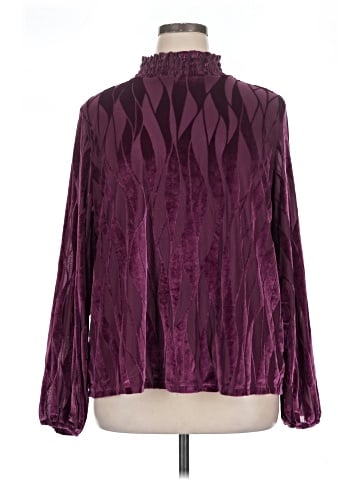 LOGO Long Sleeve Blouse (view 1)
