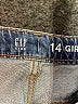 Gap Kids Solid Blue Jeans Size 14 - photo 3