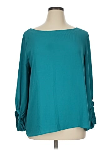 Ann Taylor LOFT 3/4 Sleeve Blouse (view 1)