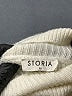 Storia Color Block Brown Pullover Sweater Size M - photo 7
