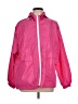 Assorted Brands 100% Polyester Solid Pink Windbreaker Size L - photo 1