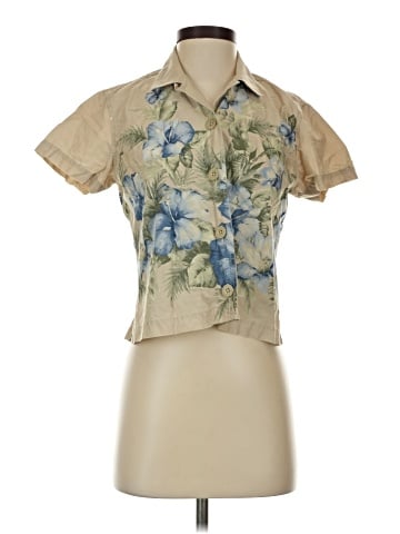Liz Claiborne Short Sleeve Blouse (view 1)