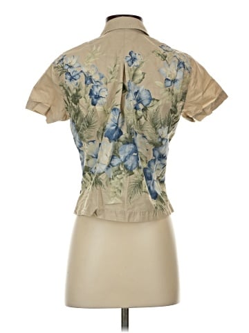 Liz Claiborne Short Sleeve Blouse (view 2)