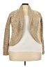 Faded Glory 100% Acrylic Tan Cardigan Size 20 - photo 1
