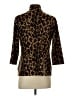 Laura Ashley Animal Print Brown Blazer Size M (petite) - photo 2