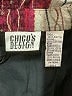 Chico's Design 100% Rayon Stripes Burgundy Purple Jacket Size Med (1) - photo 6