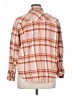 Universal Thread Plaid Orange Long Sleeve Button-Down Shirt Size XL - photo 2