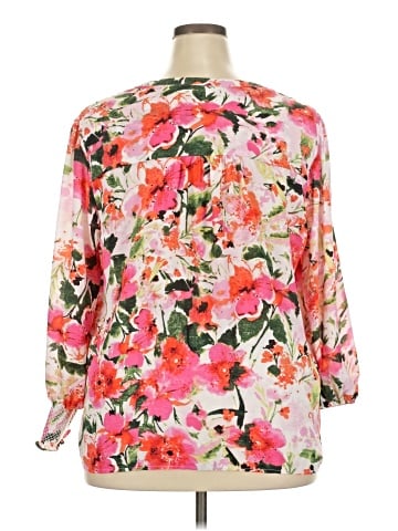 Cynthia Rowley TJX 3/4 Sleeve Blouse (view 2)