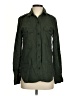 Zara Green Long Sleeve Button-Down Shirt Size XS - photo 1