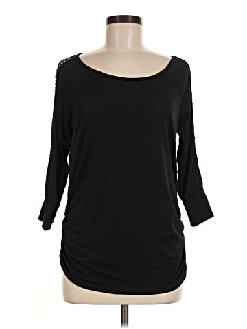 Espresso 3/4 Sleeve Top (view 1)