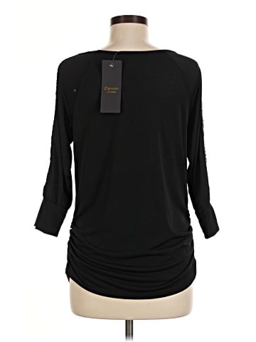 Espresso 3/4 Sleeve Top (view 2)