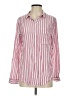 Rails 100% Rayon Stripes Pink Long Sleeve Button-Down Shirt Size S - photo 1