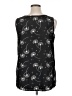 Faded Glory 100% Polyester Black Sleeveless Blouse Size 1X - photo 2