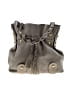 Michael Rome Designs 100% Leather Gray Leather Shoulder Bag One size - photo 1