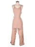 Le Lis 100% Cotton Solid Pink Jumpsuit Size S - photo 1