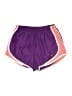 Nike 100% Polyester Color Block Purple Athletic Shorts Size M - photo 1