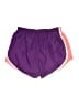 Nike 100% Polyester Color Block Purple Athletic Shorts Size M - photo 2