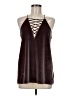 Express Burgundy Sleeveless Top Size M - photo 1