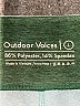 Outdoor Voices Color Block Green Active Pants Size L - photo 7