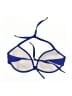 Unbranded Blue Swimsuit Top Size M - photo 2