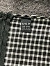 Shein 100% Polyester Checkered-gingham Black Casual Dress Size 14 - photo 4