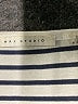 Max Studio Stripes Ivory Short Sleeve T-Shirt Size M - photo 7