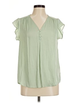 Maison D' Amelie Short Sleeve Blouse