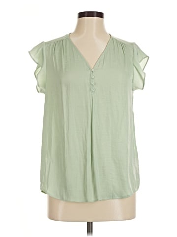 Maison d' Amelie Short Sleeve Blouse (view 1)