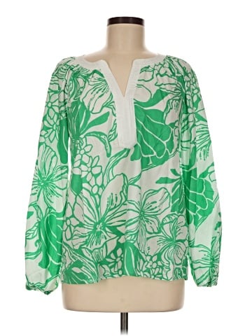 Lilly Pulitzer Long Sleeve Blouse (view 1)