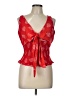 Lulumari Red Sleeveless Blouse Size L - photo 1