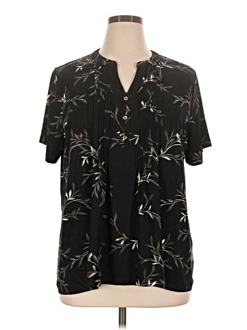 Croft & Barrow Short Sleeve Blouse (view 1)
