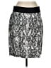 Style&Co Graphic Silver Black Casual Skirt Size L - photo 1