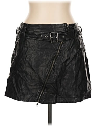 Free People Faux Leather Skirt (view 1)
