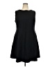 SPANX Solid Black Casual Dress Size 2X - photo 1