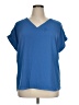 Versona Blue Short Sleeve Blouse Size XL - photo 1