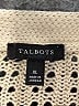 Talbots 100% Cotton Ivory Pullover Sweater Size XL - photo 7