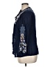 Johnny Was 100% Polyester Blue 3/4 Sleeve Blouse Size XL (petite) - photo 5