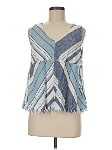 Indigo Rein Sleeveless Blouse (view 1)
