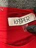 Kasper Solid Burgundy Cocktail Dress Size 4 - photo 7