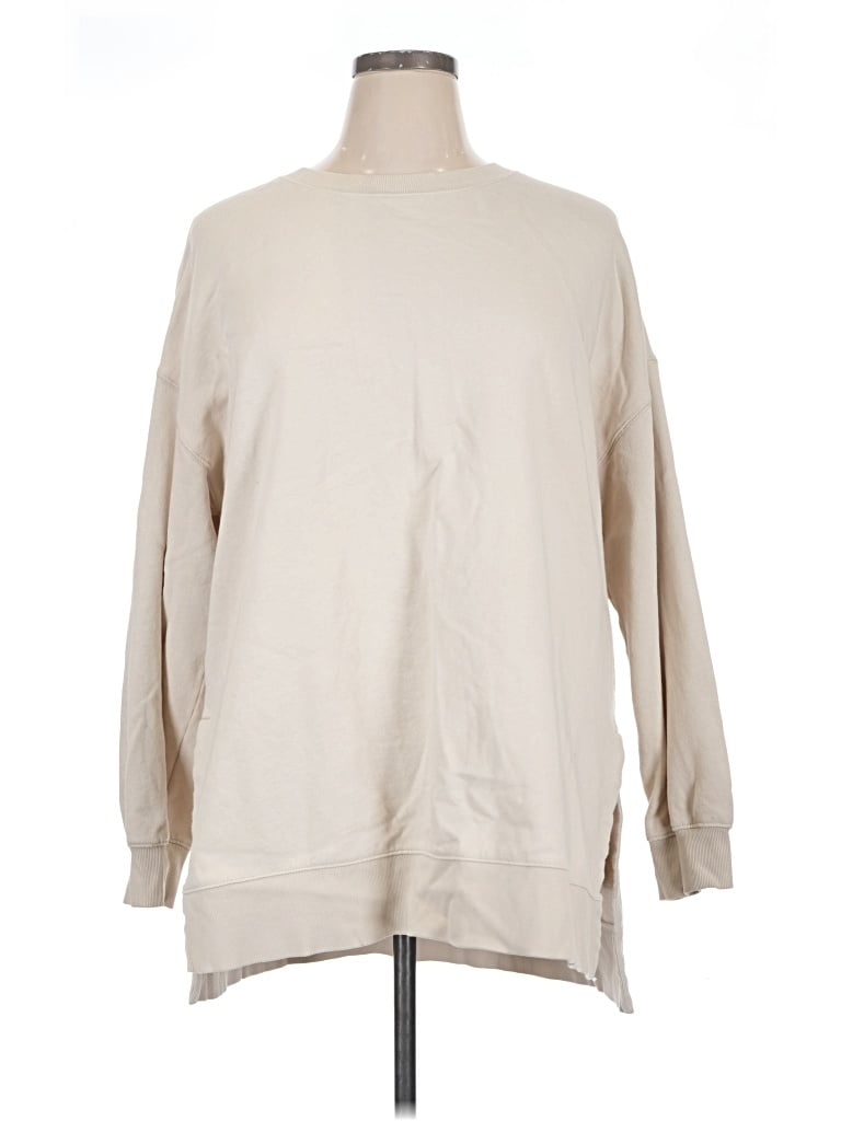 Pre-owned Old Navy Sweatshirt In Tan