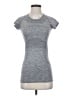 Lululemon Athletica Gray Active T-Shirt Size 4 - photo 1