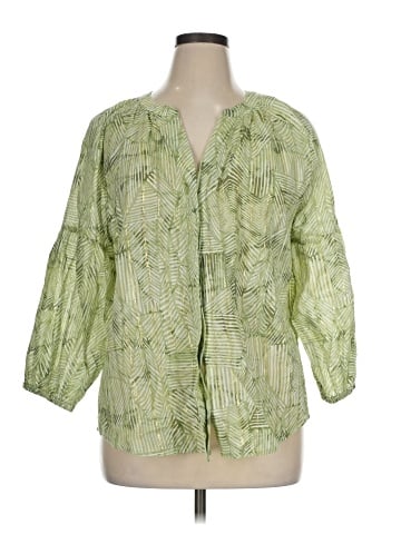 Chico's 3/4 Sleeve Blouse (view 1)