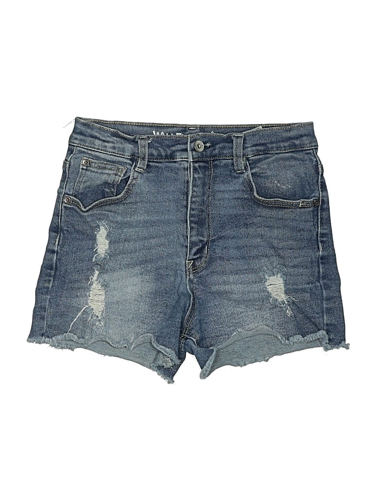 Pre-owned Wallflower Denim Shorts In Blue