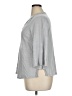 Chico's 100% Linen Gray 3/4 Sleeve Top Size XL - photo 5